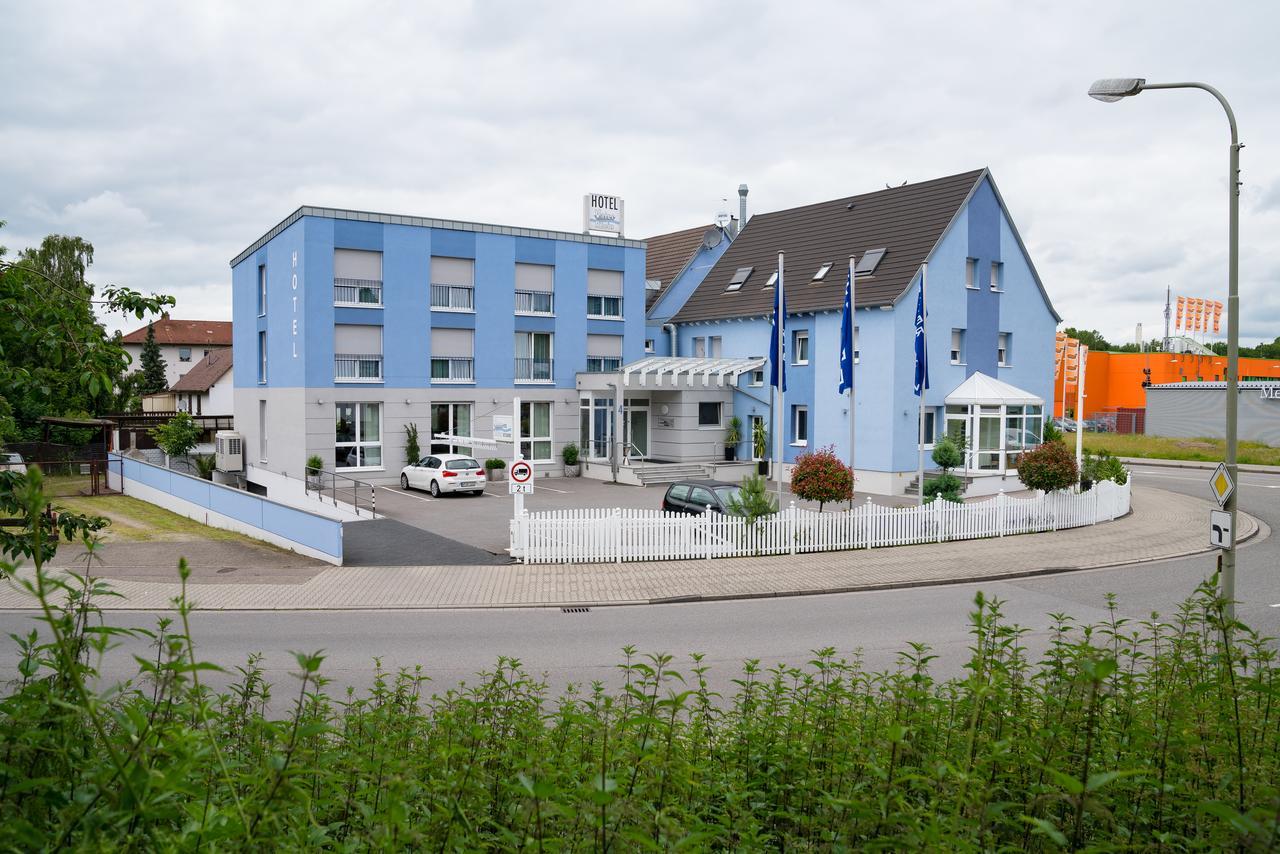 Hotel Restaurant Vater Rhein Woerth am Rhein Eksteriør bilde